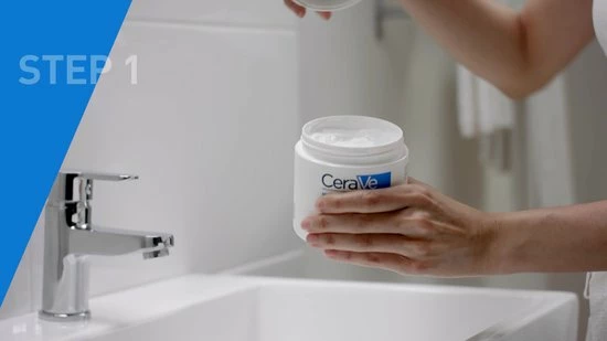 Flash-uitverkoop π CeraVe - Moisturizing Cream - Bodycréme - Droge Tot Zeer Droge Huid - 454 G π 4 Flash-uitverkoop π CeraVe - Moisturizing Cream - Bodycréme - Droge Tot Zeer Droge Huid - 454 G π - Afbeelding 2