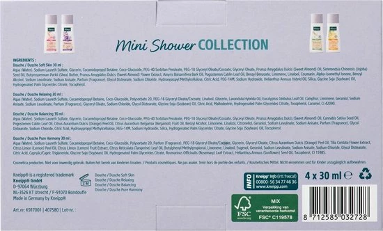 Promo 😉 Kneipp Geschenkset Douche Mini 1 Set ✔️ 5 Promo 😉 Kneipp Geschenkset Douche Mini 1 Set ✔️ - Afbeelding 3