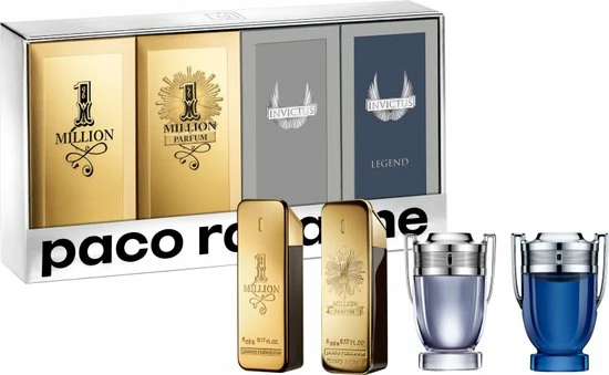 Beste recensies van ⭐ Paco Rabanne Travel Retail Exclusives Giftset - 1 Million EDT 5 Ml + 1 Million Parfum 5 Ml + Invictus EDT 5 Ml + Invictus Legend EDP 5 Ml - Cadeauset Voor Heren 🛒 3 Beste recensies van ⭐ Paco Rabanne Travel Retail Exclusives Giftset - 1 Million EDT 5 Ml + 1 Million Parfum 5 Ml + Invictus EDT 5 Ml + Invictus Legend EDP 5 Ml - Cadeauset Voor Heren 🛒