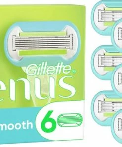 Uitgang ⌛ Gillette Venus Extra Smooth Scheermesjes Voor Vrouwen - 6 Navulmesjes 🎉