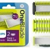 Aanbiedingen 🎁 Philips OneBlade QP620/50 - Vervangmesjes Voor Gezicht En Lichaam ✔️
