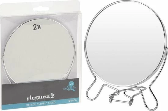 Promo ✔️ Eleganza Ronde Make-up Spiegel Met Vergroting Kantelbaar 🔥 3 Promo ✔️ Eleganza Ronde Make-up Spiegel Met Vergroting Kantelbaar 🔥