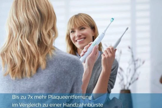 Aanbiedingen π Philips Sonicare ProtectiveClean 5100 Elektrische Tandenborstel HX6851 / 34 Dubbele Verpakking - 2 Sonische Tandenborstels Met 3 Reinigingsprogramma's, Drukregeling, Reisetuis - Wit / Blauw π 5 Aanbiedingen π Philips Sonicare ProtectiveClean 5100 Elektrische Tandenborstel HX6851 / 34 Dubbele Verpakking - 2 Sonische Tandenborstels Met 3 Reinigingsprogramma's, Drukregeling, Reisetuis - Wit / Blauw π - Afbeelding 3