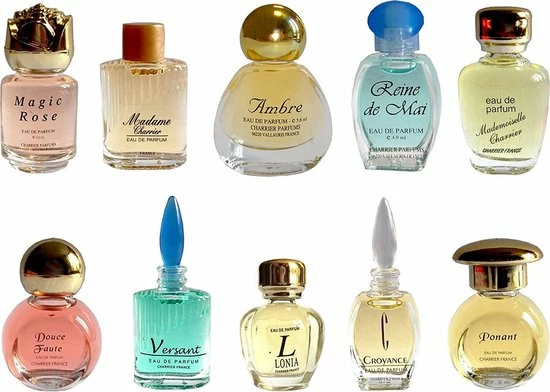 Top 10 π Carrier Charrier Franse Parfum Geschenkset - 10 Miniaturen - Geurengeschenkset π 4 Top 10 π Carrier Charrier Franse Parfum Geschenkset - 10 Miniaturen - Geurengeschenkset π - Afbeelding 2