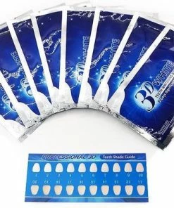 Kopen 😀 Merkloos Professionele Tanden Bleek Strips Ultra 3D - Teeth Whitening Strips - Tanden Bleken - Voor Ultra Witte Tanden - 14 Strips 🧨