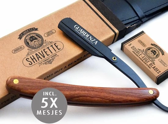 Top 10 𧨠Guardenza Shavette "Cut Throat" Scheermes (incl. Scheermesjes En Hoes) - Open Scheermes - Barbiermes π 3 Top 10 𧨠Guardenza Shavette "Cut Throat" Scheermes (incl. Scheermesjes En Hoes) - Open Scheermes - Barbiermes π