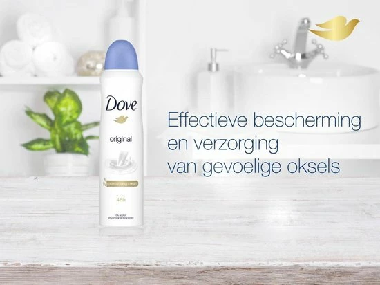 Beste Pirce π Dove Original Anti-transpirant Spray Vrouw - 6 X 150 Ml - Voordeelverpakking π― 4 Beste Pirce π Dove Original Anti-transpirant Spray Vrouw - 6 X 150 Ml - Voordeelverpakking π― - Afbeelding 2