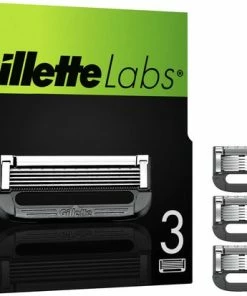 Beste Pirce 🛒 Gillette Navulmesjes Voor GilletteLabs - Exfoliating Bar En Heated Razor - 3 Scheermesjes 👍