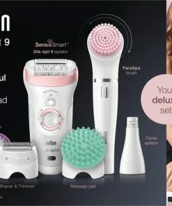 Gloednieuw 😉 Braun Silk-épil Beauty Set 9 9-995 Deluxe - Epileerapparaat - Scheerapparaat - Scrubben En Reiniging ❤️ -L'Oréal Shop 550x415 1