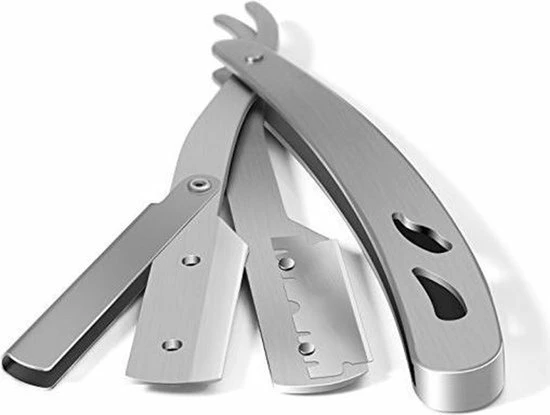 Uitgang ๐ Rvs Scheermes Mannen Inclusief 100 Derby Premium Scheermesjes - Barbiersmes - Shavette - Kappers Mes - Klassiek Open Scheermes - Klapmes - Huismerk Shopgelijk โ๏ธ 6 Uitgang ๐ Rvs Scheermes Mannen Inclusief 100 Derby Premium Scheermesjes - Barbiersmes - Shavette - Kappers Mes - Klassiek Open Scheermes - Klapmes - Huismerk Shopgelijk โ๏ธ - Afbeelding 4