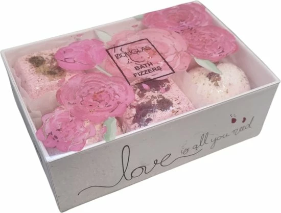Korting π Douglas Gift Set - Cadeau Set Van 6 Rozen Badbommen - Badbruisballen - Echte Rozen Bladeren - 6 Stuks - Bath Fizzers - Geschenk Set βοΈ 4 Korting π Douglas Gift Set - Cadeau Set Van 6 Rozen Badbommen - Badbruisballen - Echte Rozen Bladeren - 6 Stuks - Bath Fizzers - Geschenk Set βοΈ - Afbeelding 2