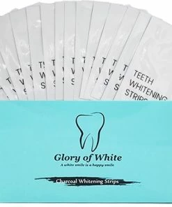 Korting 🤩 Glory Of White - Professionele Tandenbleek Strips - 28 Strips - Teeth Whitening Strips - Wittere Tanden - Zonder Peroxide - Tanden Bleken ✔️