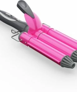 Korting 👏 Swanliss® Swanliss Krultang 25mm - Met Argan Olie En Handschoen - Golvenkrultang – Golf Wave Krultang - Beach Waves 🎁