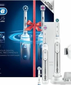 Korting 😍 Oral B Oral-B Genius 8900 - Elektrische Tandenborstel Duoverpakking - Wit ✨
