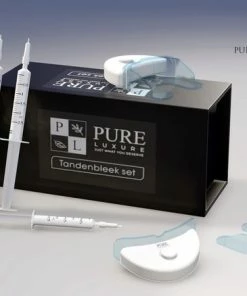 Coupon 🎁 Pure Luxure Teeth Whitening Kit - Zonder Peroxide - Met Handleiding En Ebook - Tandenbleekset - LED Tanden Bleken - Inclusief Whitening Strips - 100% Natuurlijk & Peroxidevrij - Black Friday 2022 💯 -L'Oréal Shop 550x438