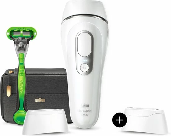 Promo 🤩 Braun Silk·Expert Pro 5 PL5145 - IPL Ontharingsapparaat - Voor Mannen 🤩 6 Promo 🤩 Braun Silk·Expert Pro 5 PL5145 - IPL Ontharingsapparaat - Voor Mannen 🤩 - Afbeelding 4