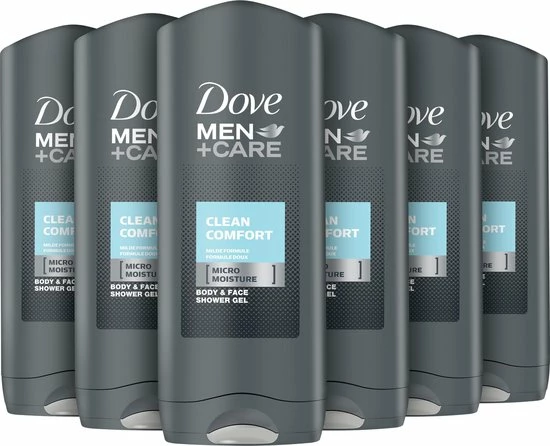 Kopen ❤️ Dove Men+Care Clean Comfort Douchegel - 6 X 400 Ml - Voordeelverpakking 💯 5 Kopen ❤️ Dove Men+Care Clean Comfort Douchegel - 6 X 400 Ml - Voordeelverpakking 💯 - Afbeelding 3