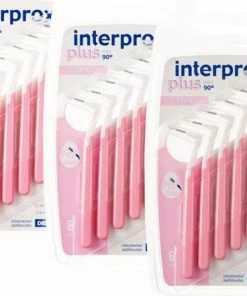 Korting 🌟 Interprox Plus Nano - 1.9 Mm - Roze 3 X 6 Stuks - Voordeelpakket 👍