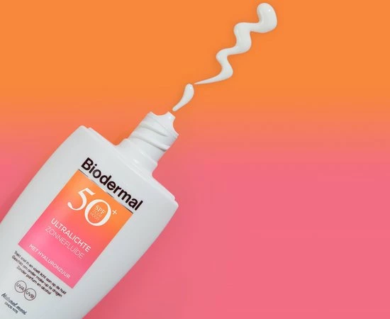 Kopen 😀 Biodermal Ultralichte Zonnefluide - Zonnebrand Met SPF50+ - Met Hyaluronzuur - Zonnebrand Gezicht 🥰 7 Kopen 😀 Biodermal Ultralichte Zonnefluide - Zonnebrand Met SPF50+ - Met Hyaluronzuur - Zonnebrand Gezicht 🥰 - Afbeelding 5