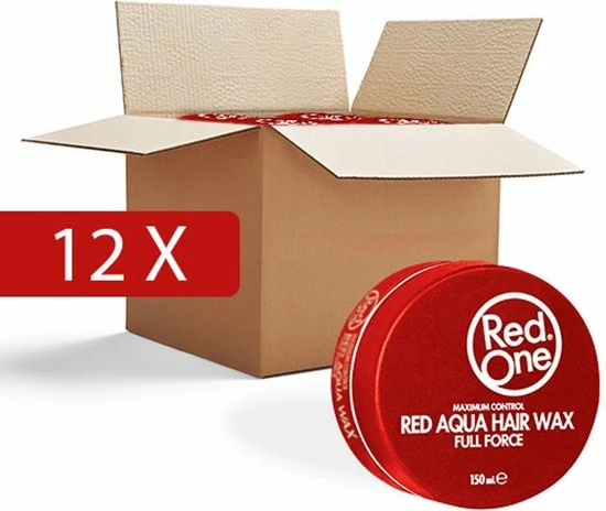 Promo 😉 Red One Wax Red Haarwax - Voordeelpakket - 12 Stuks ⭐ 3 Promo 😉 Red One Wax Red Haarwax - Voordeelpakket - 12 Stuks ⭐