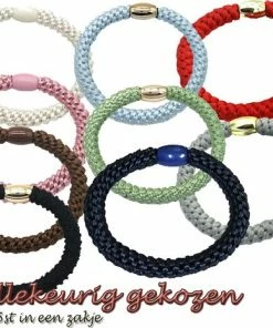 Top 10 ✔️ Purplebox Haarelastiekjes - Armbanden - Elastisch - Set 5 Stuks : Gekozen Uit : Blauw, Groen, Zwart, Rood, Grijs, Bruin, Licht-blauw, Wit En Roze ❤️
