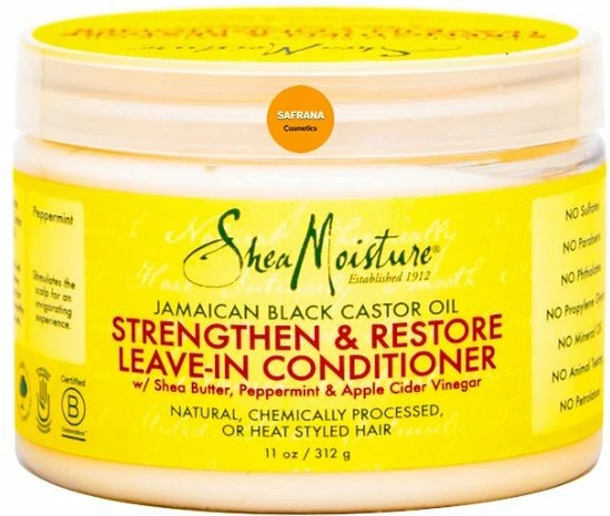 Gloednieuw π Shea Moisture Jamaican Black Castor Oil Strengthen & Restore Leave-in Conditioner 312 Gr π 7 Gloednieuw π Shea Moisture Jamaican Black Castor Oil Strengthen & Restore Leave-in Conditioner 312 Gr π - Afbeelding 5