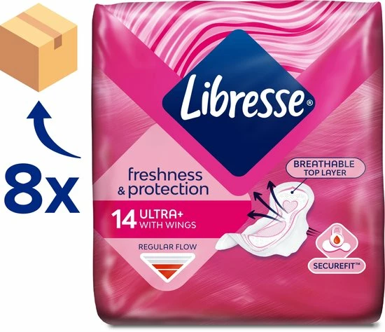 Flash-uitverkoop β¨ Libresse Ultra Normal Wing Maandverband - 8 X 14 - Halfjaar Voorraad π 4 Flash-uitverkoop β¨ Libresse Ultra Normal Wing Maandverband - 8 X 14 - Halfjaar Voorraad π - Afbeelding 2