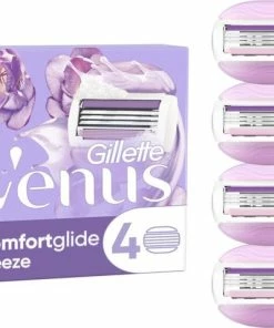 Goedkoop 😀 Gillette Venus Comfortglide Breeze Scheermesjes Voor Vrouwen - 4 Navulmesjes ⌛ -L'Oréal Shop 550x478