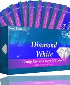 Korting ⭐ Imperatoris Diamond White - Teeth Whitening Strips - 28x Strips - Zonder Peroxide (0%) - Tandenbleekset – Mint ✔️