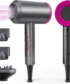 Goedkoop 🧨 Merkloos Professionele Föhn Met Diffuser - Föhn - Ionische Haardroger Elektrisch - Haarföhn - Krullen 💯