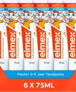 Top 10 😀 Elmex Peuter (0 Tot 5 Jaar) Kindertandpasta 6 X 75ml - Voordeelverpakking 🤩