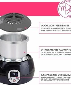 Goedkoop ⌛ MURLEY'S Wax Apparaat Ontharing Set 1000 Gram Waxbonen, Pre En Afterspray En 50 Houten Spatels Voor Lichaam En Gezicht. ⌛ -L'Oréal Shop 550x493 4