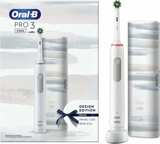 Beste Pirce ⭐ Oral B Oral-B Pro 3 3500 - Elektrische Tandenborstel - Wit ✨ 11 Beste Pirce ⭐ Oral B Oral-B Pro 3 3500 - Elektrische Tandenborstel - Wit ✨ - Afbeelding 9
