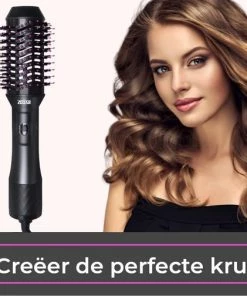 Beste deal 🤩 3-in-1 Föhnborstel Rond Keramische Magic Brush Lang/Kort/Stijl/Krullen 1200W Zwart Van Zedar 🥰 -L'Oréal Shop 550x504 8