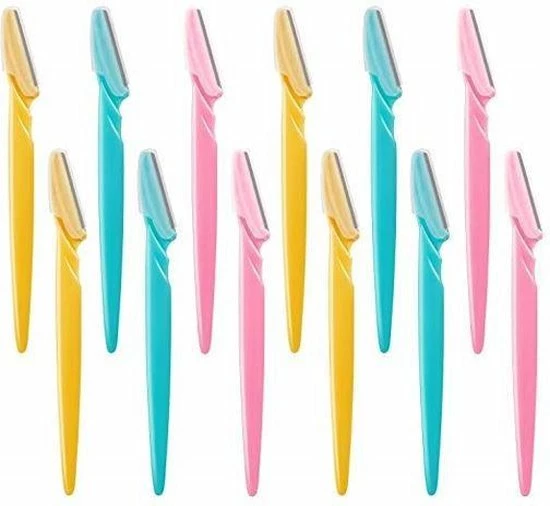 Beste deal ✔️ Tinkeke Premium Wenkbrauwen Scheermesjes - Haar Mesje - Set - 12 Stuks -14.5x3.8cm -Wenkbrauw Trimmer - Elektrische Scheerapparaat - Pijnloos Gezichtshaar Verwijderen - Haar Epilator - Wit Od Roze® 🔥 3 Beste deal ✔️ Tinkeke Premium Wenkbrauwen Scheermesjes - Haar Mesje - Set - 12 Stuks -14.5x3.8cm -Wenkbrauw Trimmer - Elektrische Scheerapparaat - Pijnloos Gezichtshaar Verwijderen - Haar Epilator - Wit Od Roze® 🔥