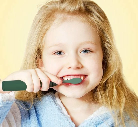 Groothandel β CoolHome Sonic Kikker - Elektrische Tandenborstel Geschikt Voor Peuters En Kinderen - Kindertandenborstel - Groen π 5 Groothandel β CoolHome Sonic Kikker - Elektrische Tandenborstel Geschikt Voor Peuters En Kinderen - Kindertandenborstel - Groen π - Afbeelding 3