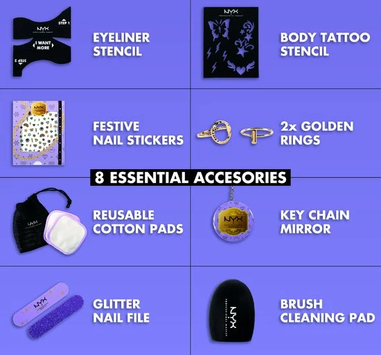 Beste recensies van π NYX Professional Makeup - Holidays 2022 - 24 Day Advent Kalender β 4 Beste recensies van π NYX Professional Makeup - Holidays 2022 - 24 Day Advent Kalender β - Afbeelding 2