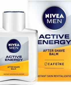 Hete verkoop 🔥 NIVEA MEN Active Energy 2-in-1 Aftershave Balsem - 100 Ml 😍