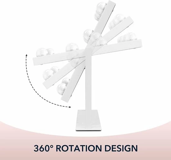 Coupon π― Sefaras Hollywood Spiegel Met Verlichting - Make Up Spiegel – Dimbaar Met Drie Lichtstanden - Wit π― 7 Coupon π― Sefaras Hollywood Spiegel Met Verlichting - Make Up Spiegel – Dimbaar Met Drie Lichtstanden - Wit π― - Afbeelding 5