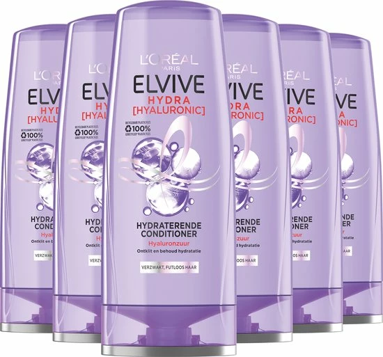 Gloednieuw π L’Oréal Paris L’Oreal Paris Elvive Hydra Hyaluronic Conditioner - 6 X 200 Ml - Voordeelverpakking 𧨠3 Gloednieuw π L’Oréal Paris L’Oreal Paris Elvive Hydra Hyaluronic Conditioner - 6 X 200 Ml - Voordeelverpakking π§¨