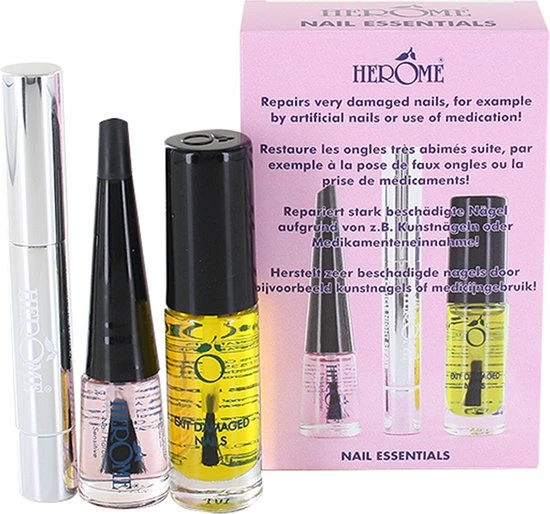 Hete verkoop ⭐ Herome 3 In 1 Manicure Nagelverzorging Set (Nail Essentials Roze) – Nagelset Voor Beschadigde Nagels – Nagelriemolie, Nagelriemcrème En Nagelverharder – Voor Mooie En Gezonde Nagels 🥰 3 Hete verkoop ⭐ Herome 3 In 1 Manicure Nagelverzorging Set (Nail Essentials Roze) – Nagelset Voor Beschadigde Nagels – Nagelriemolie, Nagelriemcrème En Nagelverharder – Voor Mooie En Gezonde Nagels 🥰