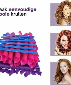 Beste recensies van 😍 BeautyFit Heatless Curls 44 Stuks + Luxe Opberg-tas - Krulset - Haarrollers - Krullen Zonder Hitte - Wave Formers - Haarkruller - Krullers - Haar Rollers Zelfklevend - Sinterklaas Cadeautjes - Kerstcadeau - Kerst Cadeau - Vrouwen 😉 -L'Oréal Shop 550x515 10
