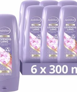 Aanbiedingen 🧨 Andrélon Special Levendig Lang Conditioner - 6 X 300 Ml - Voordeelverpakking 👍
