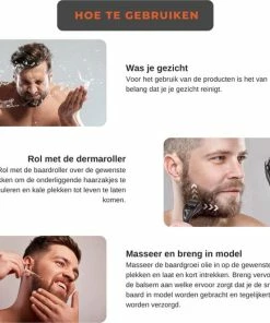 Beste deal 🌟 SKING® - Baardgroei Set - Baardverzorging Set - Baardolie - Dermaroller - Complete Geschenkset - Cadeau Voor Mannen - 8 Producten 🎁 -L'Oréal Shop 550x521 4
