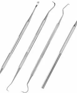 Beste Pirce ❤️ Superdealer Tandverzorging Gereedschapset 4-Delig I RVS Tandarts Setje I Mondverzorging I Tandsteenhaakje I Tandartshaakje I 😍