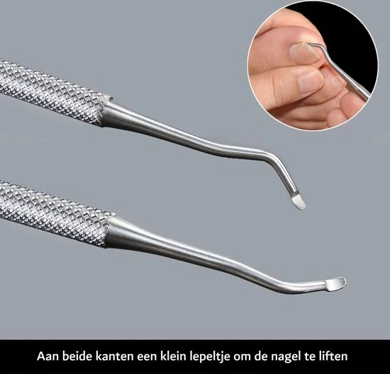 Promo π De Originele SoEASY Toepatch® - Nagellifter Voor Ingegroeide Teennagels - Nagelheffer - Dubbelzijdig Stevige 2 Mm Lepeltjes - Pedicure Excavator - β 6 Promo π De Originele SoEASY Toepatch® - Nagellifter Voor Ingegroeide Teennagels - Nagelheffer - Dubbelzijdig Stevige 2 Mm Lepeltjes - Pedicure Excavator - β - Afbeelding 4