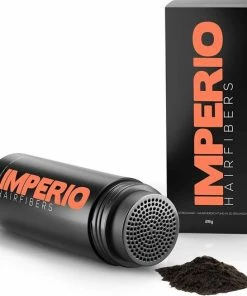 Beste deal 🛒 IMPERIO Premium Haarvezels Donkerbruin - Kaalheid Mannen - Alopecia Vrouwen - 100% Onzichtbaar 🛒