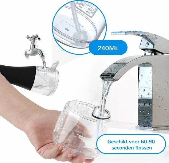 Beste recensies van π ISmile Waterflosser - Monddouche - GRATIS Reistas - Waterflosser Draadloos - Tandsteen Verwijderen - Gezond & Schoon Gebit - Zwart β€οΈ 7 Beste recensies van π ISmile Waterflosser - Monddouche - GRATIS Reistas - Waterflosser Draadloos - Tandsteen Verwijderen - Gezond & Schoon Gebit - Zwart β€οΈ - Afbeelding 5