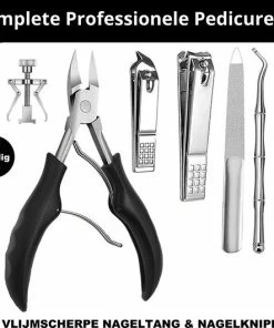 Goedkoop ⌛ Enjoy Living Professionele Pedicureset Met Vlijmscherpe Nageltang | Teennagelknipper & Nagelknippers - Voor Ingegroeide Teennagels| Harde & Dikke Nagels - Kalknagel - Nagelset Professioneel - Manicure Set ❤️