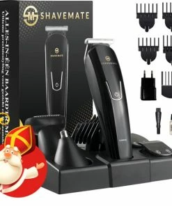 Aanbiedingen 😉 ShaveMate 5-in-1 Baard Trimmer - Tondeuse Voor Mannen - Hair Clipper Set - Draadloos - Waterproof 😍